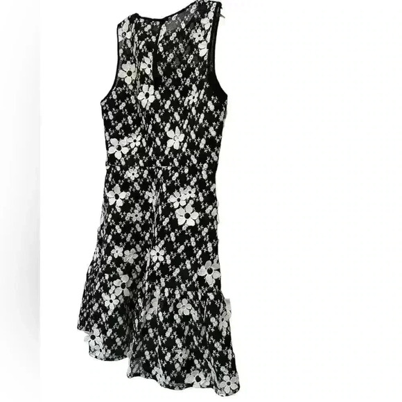 MICHAEL KORS Flower Embroidery Sleeveless Dress Size 0 - Picture 6 of 13